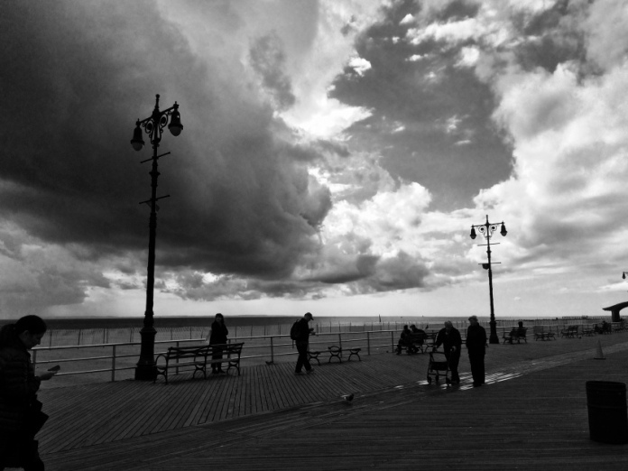 Clouds over Coney Island